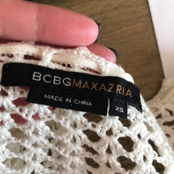 NWOT BCBG Max Azria crochet dress - Picture 4 of 4